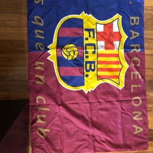FC Barcelona Flag